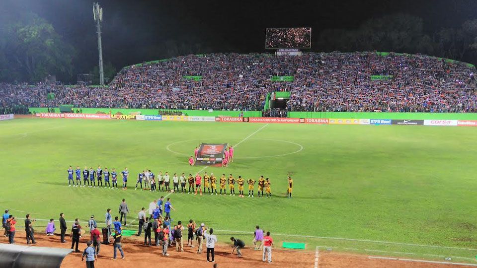 Stadion Gajayana diharapkan kembali penuh dengan Aremania Copyright: &copy; Ian Setiawan/INDOSPORT